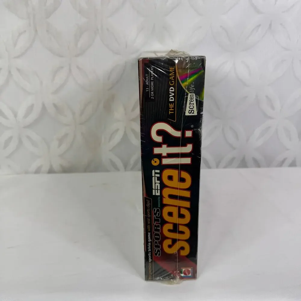 Scene It? Sports Powered by ESPN The DVD Game Sports Trivia Brand New‎ Sealed